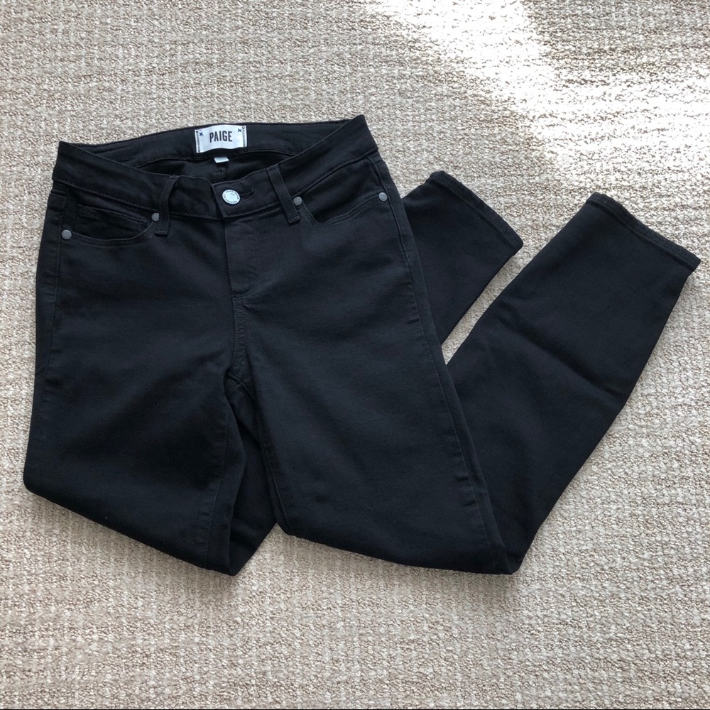 Paige Transcend Verdugo Crop Skinny Jeans